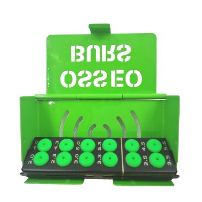 Picture of Bur Holder Aluminium Box With 30pcs Mixed Diamond Bur