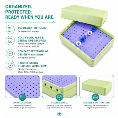 Picture of Endo Box File Bur Gp Holder 180 Hole 3in1
