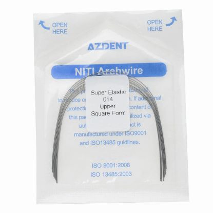 Picture of Orthodontic Arch Wires NiTi Square Form