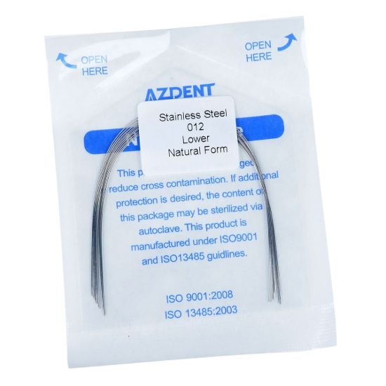 Picture of Orthodontic Arch Wires Stainless Steel Headway