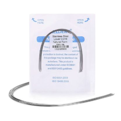 Picture of Orthodontic Arch Wires Stainless Steel Natural Form