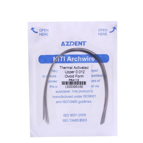 Picture of Orthodontic Arch Wires Stainless Steel Ovoid Form